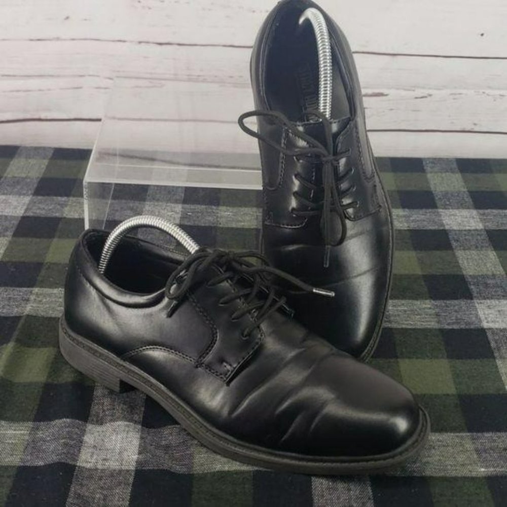 Stacy Adams Boys Black‎ Lace Up Oxfords